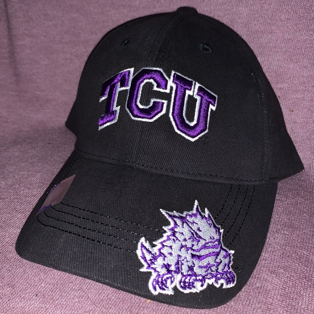 🐸🏟️ TCU Horned Frogs Structured Fit DoubleTime Hat 🏟️🐸